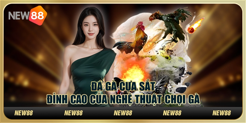 Đá gà cựa sắt tại New88 - Đỉnh cao của nghệ thuật chọi gà