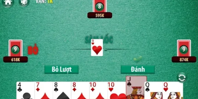 Tìm hiểu các quân bài và giá trị của chúng trong Sâm Lốc