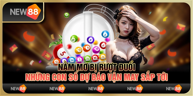Nằm mơ bị rượt đuổi: Những con số dự báo vận may sắp tới