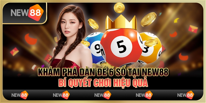 Khám phá dàn đề 6 số tại New88: Bí quyết chơi hiệu quả