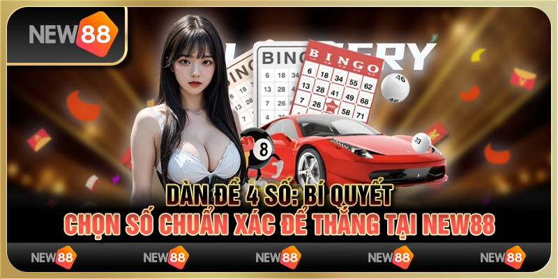 Dàn đề 4 số: Bí quyết chọn số chuẩn xác để thắng tại New88