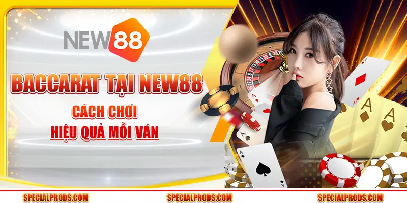 Baccarat tại New88 – Cách chơi hiệu quả mỗi ván