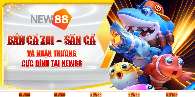 Bắn cá Zui – Săn cá và nhận thưởng cực đỉnh tại New88