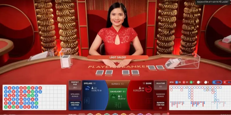 Tìm hiểu các loại cược có trong Live Baccarat