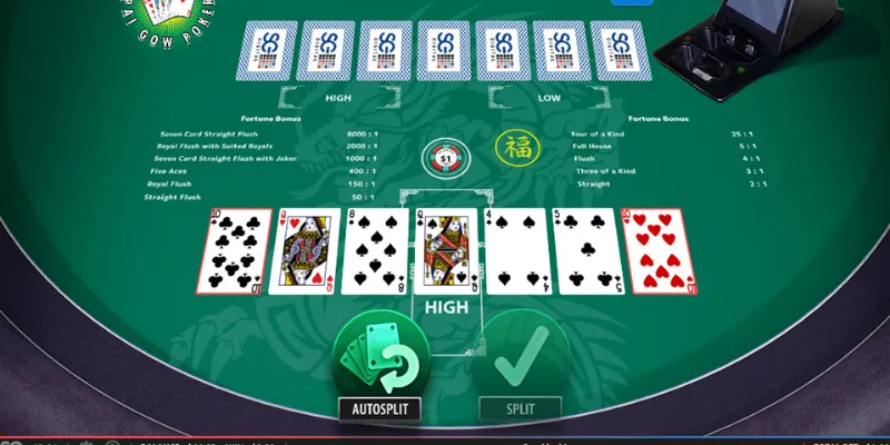 Thủ thuật nâng cao cơ hội thắng Pai Gow Poker