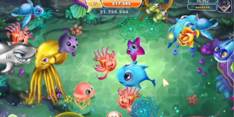 Các loài cá quý trong trò bắn cá kim cương tại New88