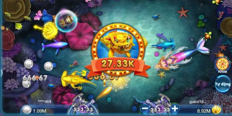 Phân tích các loại cá giá trị cao trong trò chơi bắn cá Tam Quốc