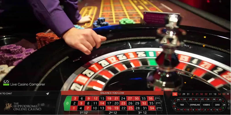 Cược nhóm số liên tiếp trong Live Roulette