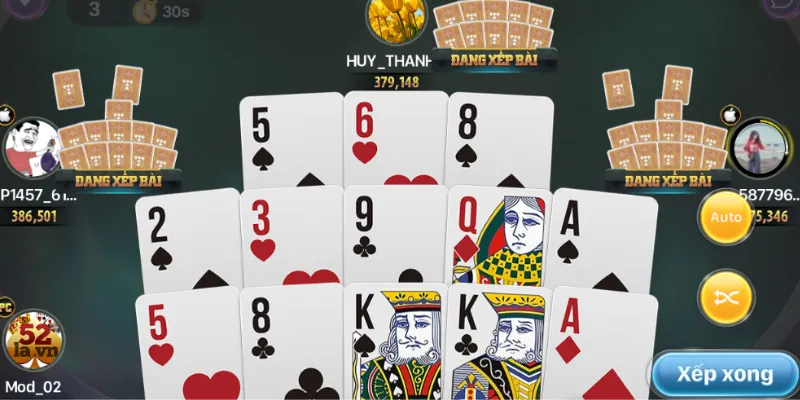 Hướng dẫn xử lý các tình huống đặc biệt trong Mậu Binh