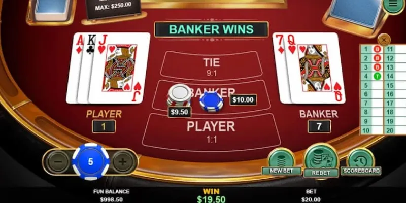 Các chiến thuật Baccarat tối ưu từ các cao thủ