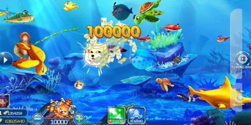 Khám phá khả năng của các loại súng trong game bắn cá