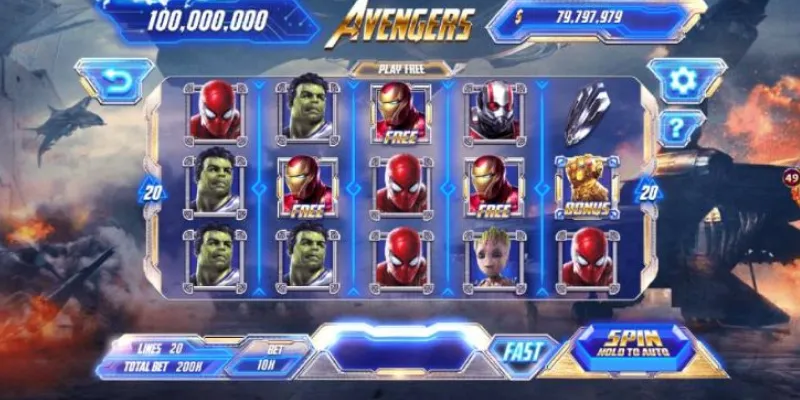 Những tính năng đặc sắc trong Nổ Hũ Avengers