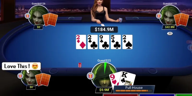 Nắm bắt luật chơi poker đổi thưởng 