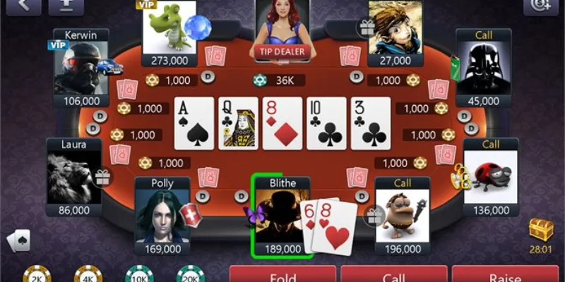 Mẹo chinh phục bàn chơi Poker đổi thưởng dễ dàng