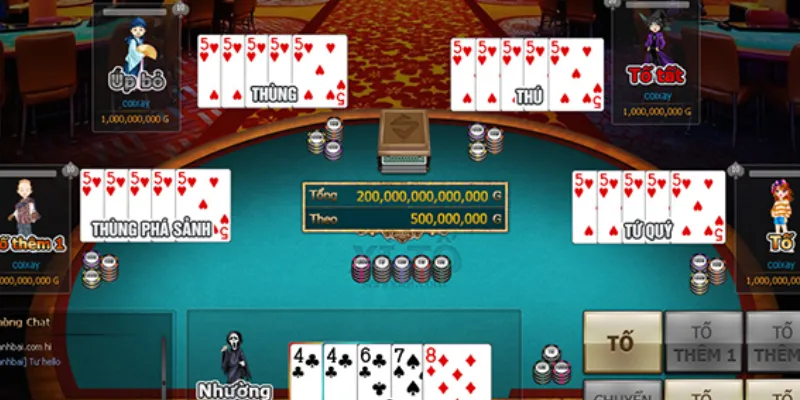 Khái quát về trò chơi xì tố