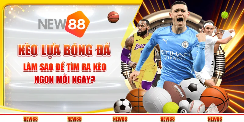 Kèo lựa bóng đá - Làm sao để tìm ra kèo ngon mỗi ngày?