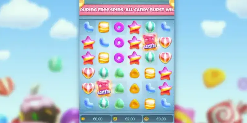 Các biểu tượng tạo nên trò chơi Slot Candy Burst