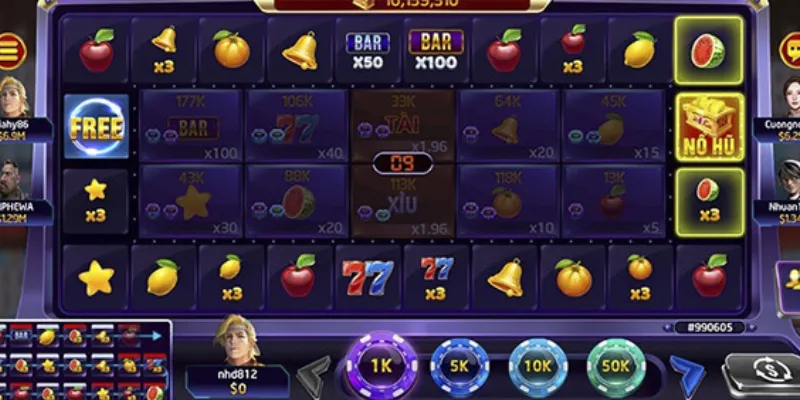 Tìm hiểu quy tắc và các biểu tượng trong game xèng hoa quả