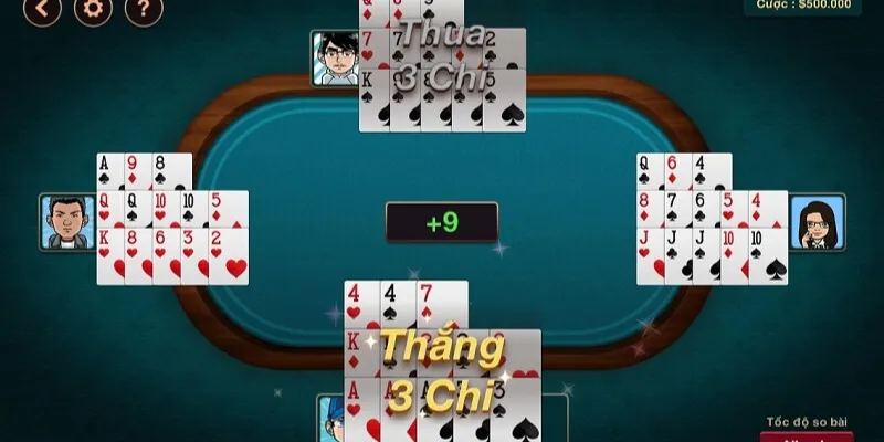 Các trường hợp đặc biệt và xử lý trong luật chơi Mậu Binh