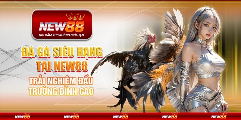 Đá Gà Siêu Hạng tại New88 - Trải nghiệm đấu trường đỉnh cao