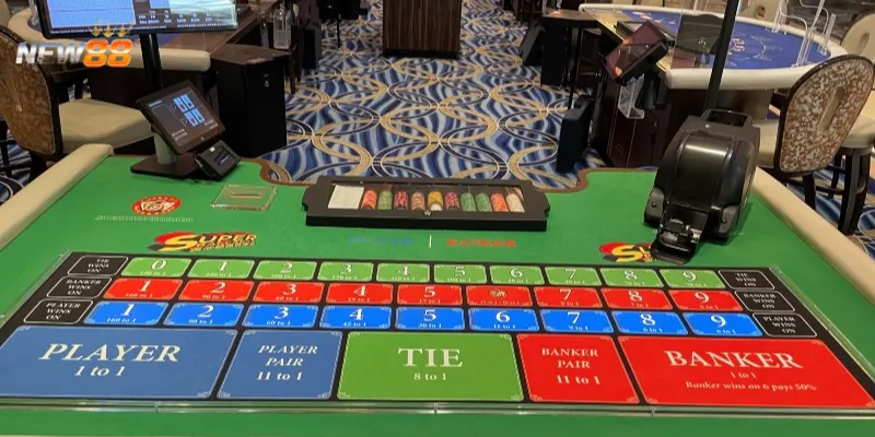 Khám phá các loại cược trong trò chơi Baccarat Super 6