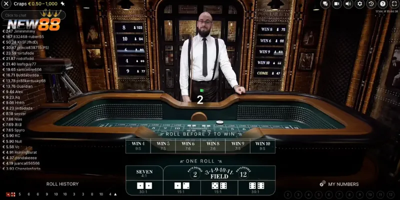 Chiến lược cá cược hiệu quả trong Craps Live từ các chuyên gia