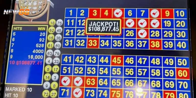 Trình bày khái quát về trò chơi Keno