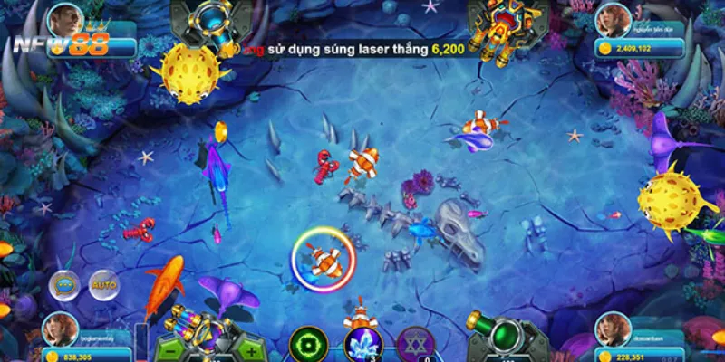 Phân tích các loại súng trong game bắn cá