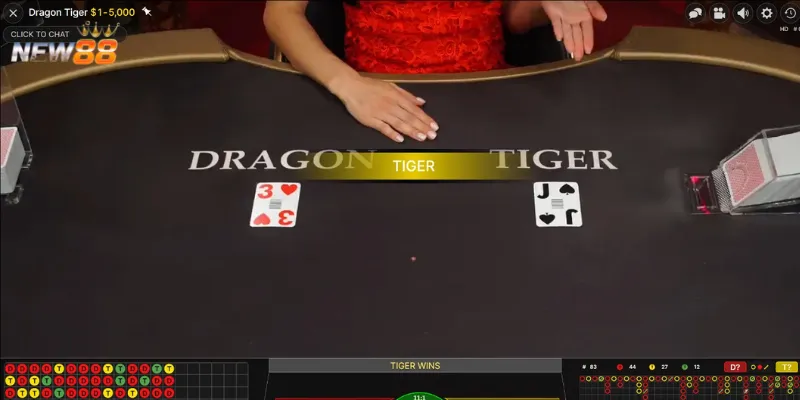 Tìm hiểu các loại cược và tỷ lệ trả thưởng trong Dragon Tiger