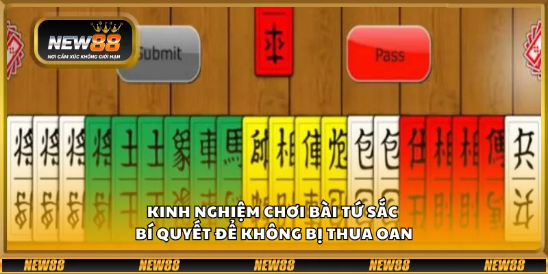 Kinh nghiệm chơi Bài Tứ Sắc – Bí quyết để không bị thua oan