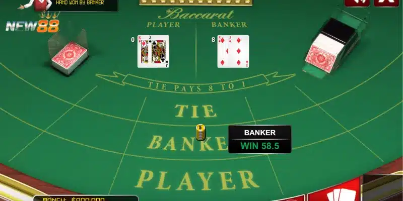 Tổng hợp các kiểu canh bài phổ biến trong baccarat