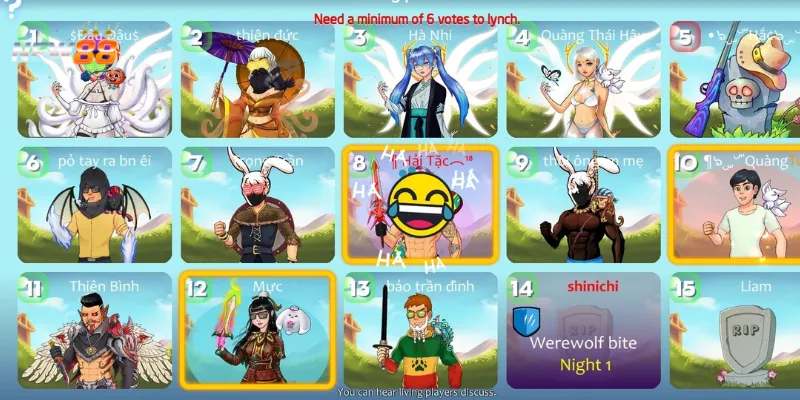 Các cách thức cược phổ biến khi chơi bài Ma Sói